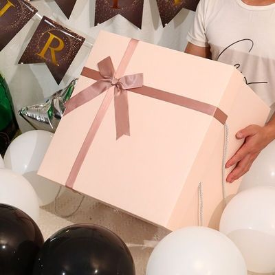 Customizze End Boutique Luxury Paper Gift Box Con Capo a Nastro per il Natale di compleanno