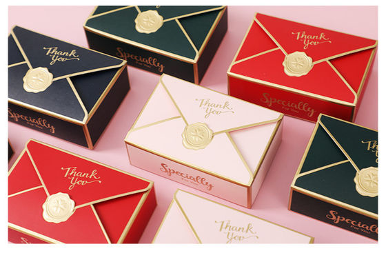 Confezione personalizzata Cassa regalo per la stampa di cioccolato per matrimoni CMYK 4 colori Offest