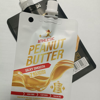 0.15MM Spessore marrone Mylar 90g Fogli di alluminio Busta per imballaggio di purè di frutta