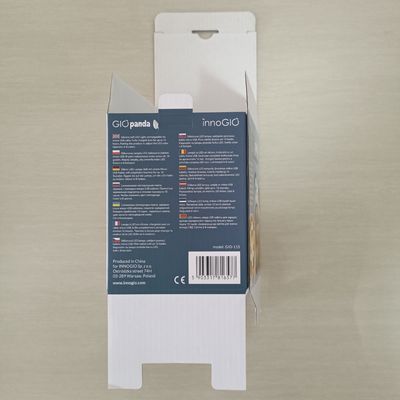 Scatola di imballaggio in carta ondulata su misura con stampa del logo Materiale di imballaggio ecologico