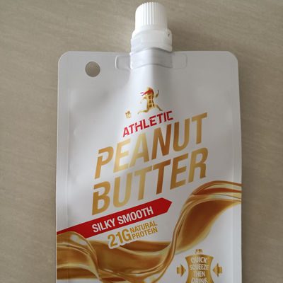 0.15MM Spessore marrone Mylar 90g Fogli di alluminio Busta per imballaggio di purè di frutta