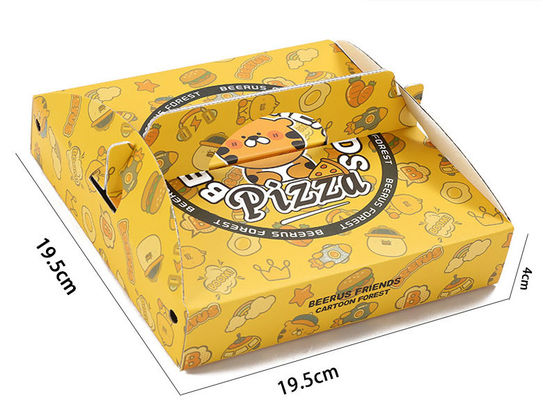 Materiale di cellula Paglia di cellula Pacchetto fast food personalizzato per hot dog pollo fritto e pizza