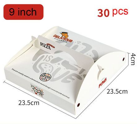 Materiale di cellula Paglia di cellula Pacchetto fast food personalizzato per hot dog pollo fritto e pizza