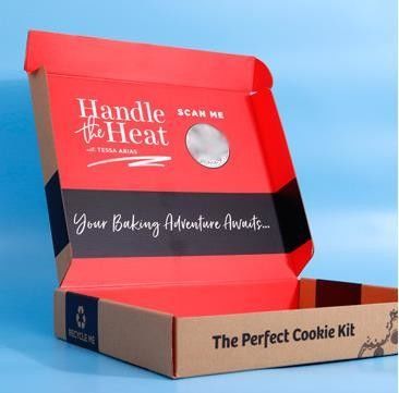 Cassa cieca in cartone ondulato per laccatura per sacchetto di carta kraft Boxycharm