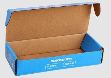 Cassa cieca in cartone ondulato per laccatura per sacchetto di carta kraft Boxycharm