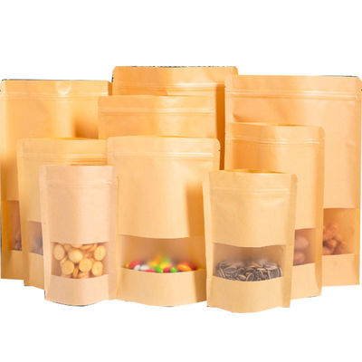 Taschino per finestre in carta kraft impermeabile e impermeabile per imballaggi alimentari
