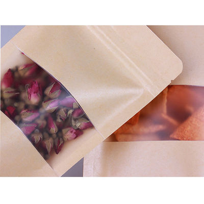 Taschino per finestre in carta kraft impermeabile e impermeabile per imballaggi alimentari