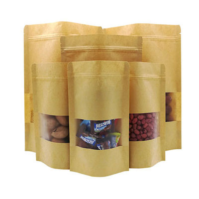 Taschino per finestre in carta kraft impermeabile e impermeabile per imballaggi alimentari