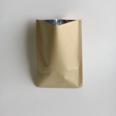 0.14MM Spessore Sacchetto di carta kraft eco-compatibile con foglio di alluminio e stampa in gravura