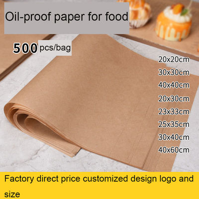 20*30cm/23*33cm Qualsiasi dimensione personalizzata Pad assorbente olio usa e getta per patatine fritte