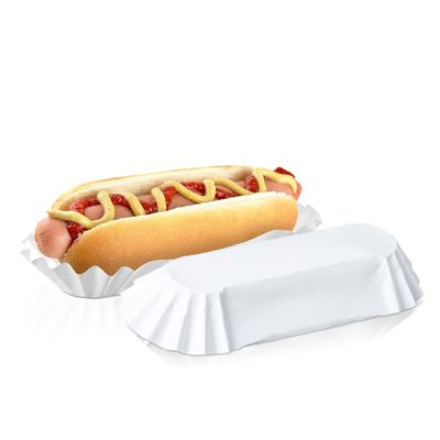 Imballaggio usa e getta per cibi da 6' Sandwiches con flauto bianco Hamburger e altro in scatola asettica