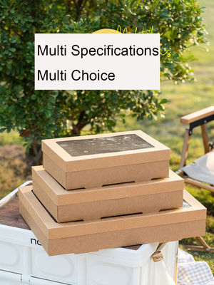 Pacchetto per fast food personalizzato 25*36*8cm per pasta chimica e stampa personalizzata