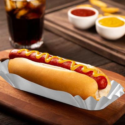 Imballaggio usa e getta per cibi da 6' Sandwiches con flauto bianco Hamburger e altro in scatola asettica
