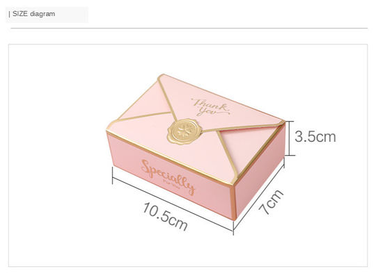 Imballaggio di cioccolato in forma di libro a colori in forma di caramella pieghevole per regalo per scatola di cioccolato