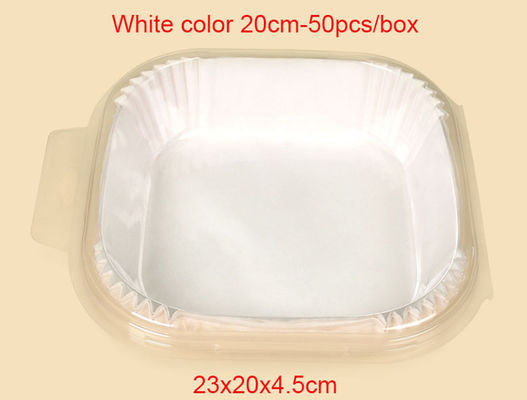 Single Side Coating Silicone Try Plate Paper per friggitrice ad aria greaseproof resistente al calore