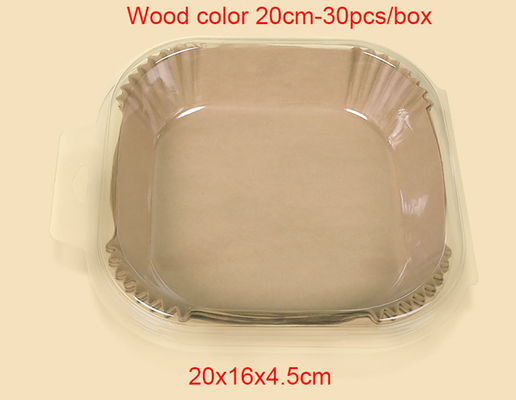 Single Side Coating Silicone Try Plate Paper per friggitrice ad aria greaseproof resistente al calore