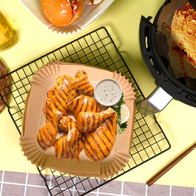 Single Side Coating Silicone Try Plate Paper per friggitrice ad aria greaseproof resistente al calore