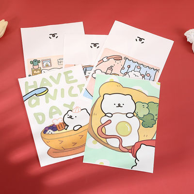 Borsa di carta regalo personalizzata con stampa animata a colori Disegno animale per gli arrivati del 2023