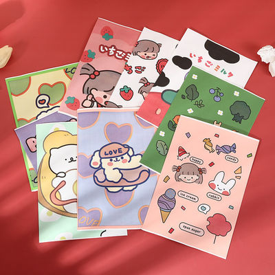 Borsa di carta regalo personalizzata con stampa animata a colori Disegno animale per gli arrivati del 2023