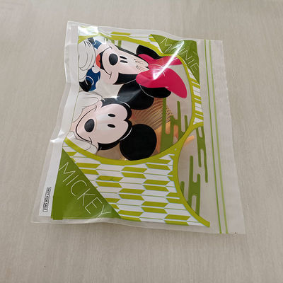 Sacchetto di doppia chiusura con zip in plastica con chiusura per panini con chiusura in PE