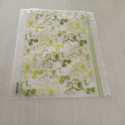 Sacchetto di doppia chiusura con zip in plastica con chiusura per panini con chiusura in PE