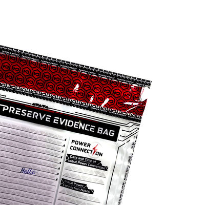 Borsa di sicurezza manipolatore prova di denaro borsa nastro di cartone prova di denaro personalizzato PE plastica alta S
