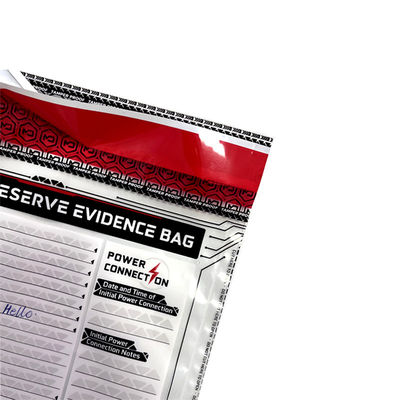 Borsa di sicurezza manipolatore prova di denaro borsa nastro di cartone prova di denaro personalizzato PE plastica alta S
