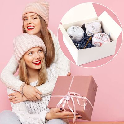 Matrimonio di Natale Stampa su misura Imballaggio regalo Contenitore di carta Scatole di dolci con coperchio