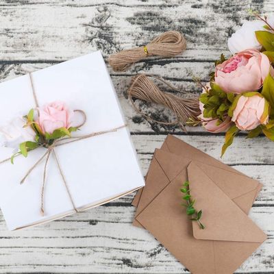 Scatola regalo cartacea per anniversari, compleanni e matrimoni