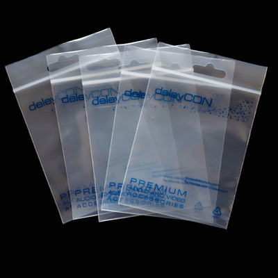 Borsa in plastica PE di spessore personalizzato Mini borsa ziplock con certificato SGS65