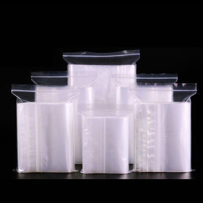 Materiale LDPE Plastica impermeabile Mini Ziplock Bag con assortimento di colori personalizzati