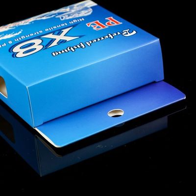 Scatola di attrezzature da pesca Laser carta argento carta Attrezzi Da Pesca Scatola di imballaggio per alimenti da mare