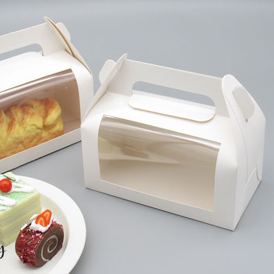 Scatola di torte pieghevole di carta Kcraft personalizzata con scatola regalo a finestra e certificata ISO9001