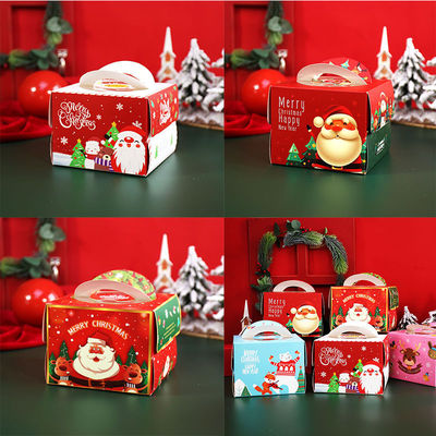 Vendere 4 6 8 10 12 14 pollici Alibaba Pasticceria Cibo Biscotti Dessert Torta Scatole con maniglia