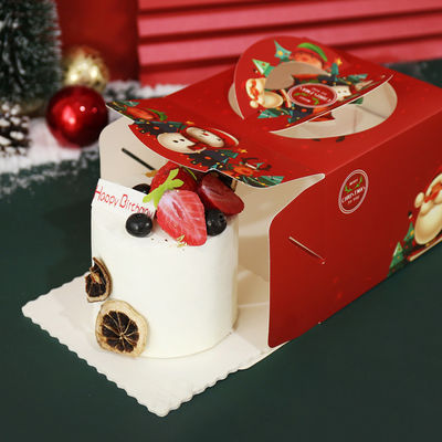 Vendere 4 6 8 10 12 14 pollici Alibaba Pasticceria Cibo Biscotti Dessert Torta Scatole con maniglia
