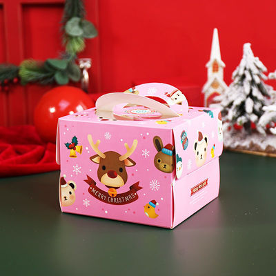 Vendere 4 6 8 10 12 14 pollici Alibaba Pasticceria Cibo Biscotti Dessert Torta Scatole con maniglia
