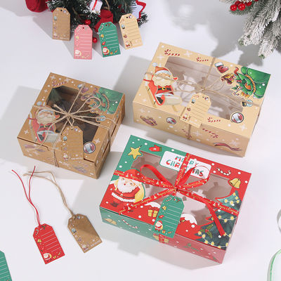 Biscotti da pasticceria personalizzati Confezioni da dessert Scatole di torte con finestra