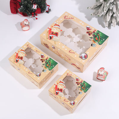Biscotti da pasticceria personalizzati Confezioni da dessert Scatole di torte con finestra