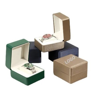 Logo personalizzato cartone scatola di orologio vuoto per gioielli scatola di imballaggio imballaggio in carta