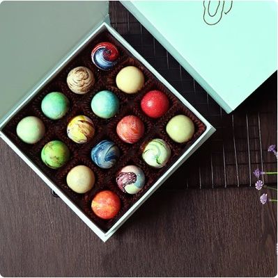Personalizza i biglietti di San Valentino Dolci Piccole scatole di cioccolato con chiusura magnetica