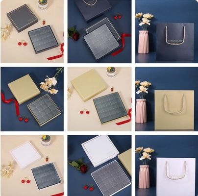 Personalizza i biglietti di San Valentino Dolci Piccole scatole di cioccolato con chiusura magnetica