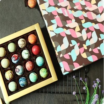 Personalizza i biglietti di San Valentino Dolci Piccole scatole di cioccolato con chiusura magnetica